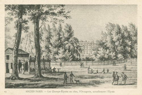 Vintage Paris Postcard I Poster Print - Wild Apple Portfolio # VARPDX78852