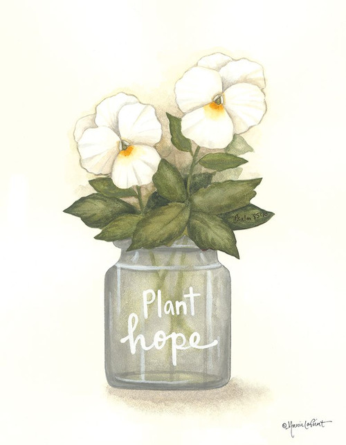 Plant Hope Pansies Poster Print - Annie LaPoint # VARPDXALP2082