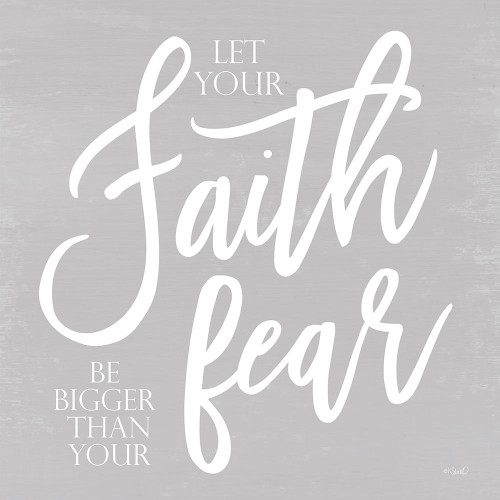 Let Your Faith Poster Print - Kate Sherrill # VARPDXKS199