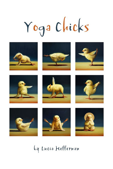 Yoga Chicks Collage Poster Print - Lucia Heffernan # VARPDXH1907D