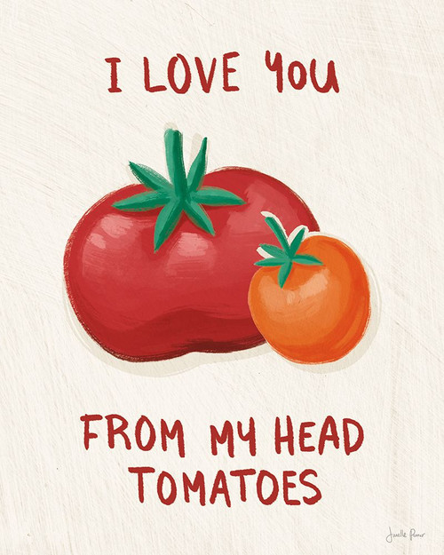 Tomato Toss I Poster Print - Janelle Penner # VARPDX77697