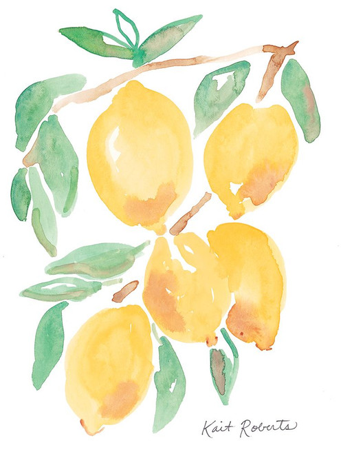 Kitchen Lemons Poster Print - Kait Roberts # VARPDXKR755