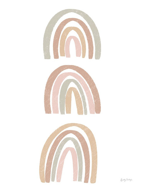 Boho Nursery Rainbows I Poster Print - Becky Thorns # VARPDX71373