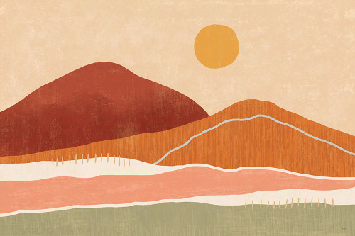 Warmscape I Poster Print - Veronique Charron # VARPDX74874