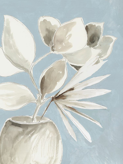 Tropic Blue Vase II Poster Print - Asia Jensen # VARPDXJN691A