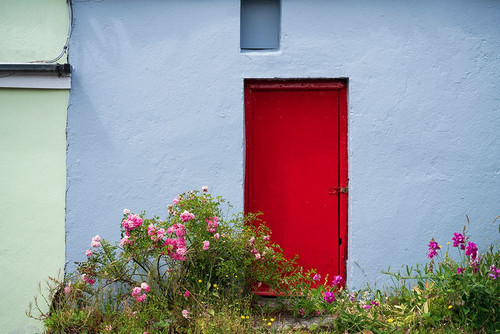 Europe-Ireland-Eyeries-Exterior of weathered house Poster Print - Jaynes Gallery # VARPDXEU15BJY0091