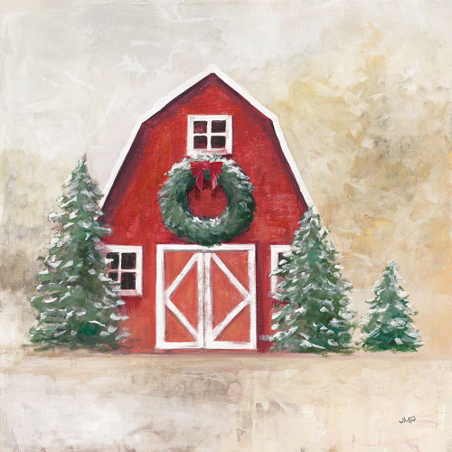 December Barn Poster Print - Julia Purinton # VARPDX75690