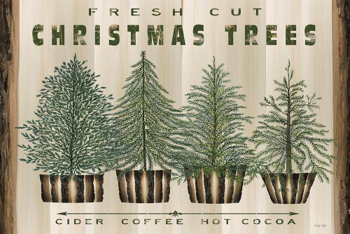 Woodland Fresh Cut Trees Poster Print - Cindy Jacobs # VARPDXCIN2443