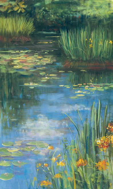 Garden Pond III Poster Print - Carol Rowan # VARPDX7980