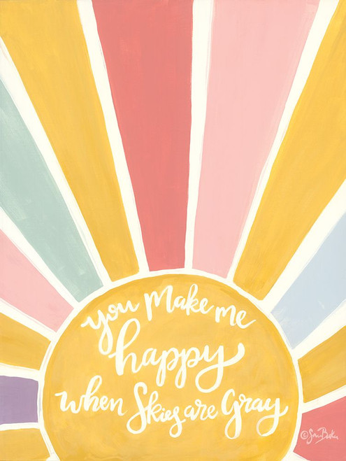 Happy Sunshine Poster Print - Sara Baker # VARPDXBAKE251
