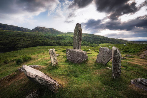 Europe-Ireland-County Kerry-Uragh stone circle Poster Print - Jaynes Gallery # VARPDXEU15BJY0109