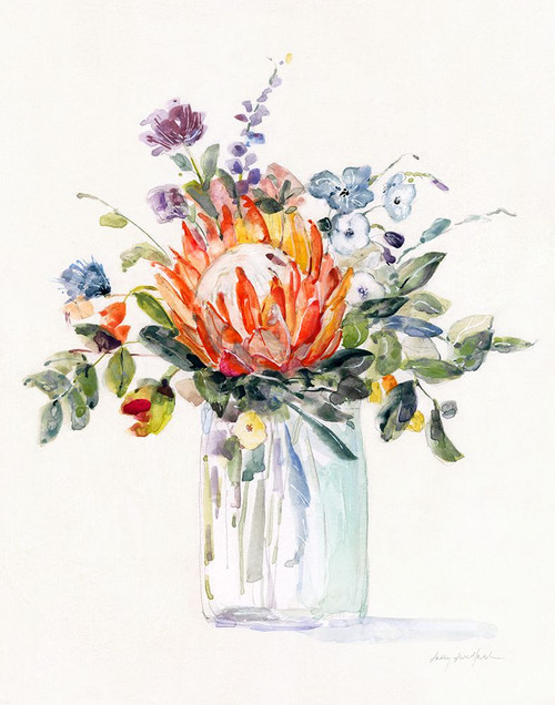 Pretty Protea II Poster Print - Sally Swatland # VARPDX45225