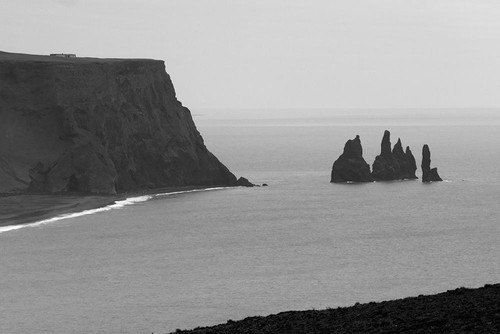Rocks in the ocean-Dyrholaey-Vik-Iceland Poster Print - Keren Su # VARPDXEU14KSU0047