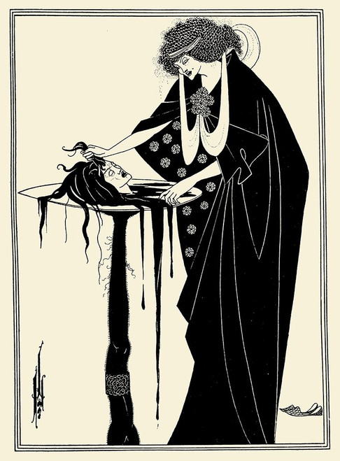 Salome 1894 - The Dancers Reward Poster Print - Aubrey Beardsley # VARPDX67638
