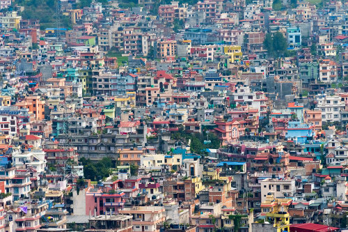 Cityscape of Kathmandu-Nepal Poster Print - Keren Su # VARPDXAS26KSU0121