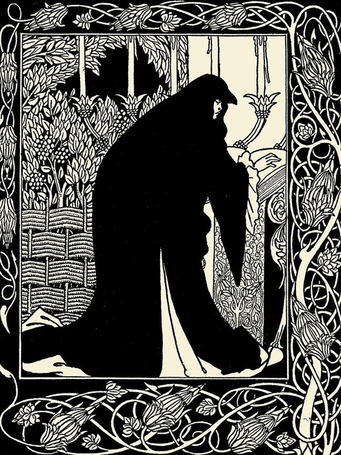 Morte DArthur 1893 - Queen Guenever Poster Print - Aubrey Beardsley # VARPDX67613