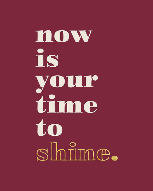 Bold Type II Gold Poster Print - Wild Apple Portfolio # VARPDX74525