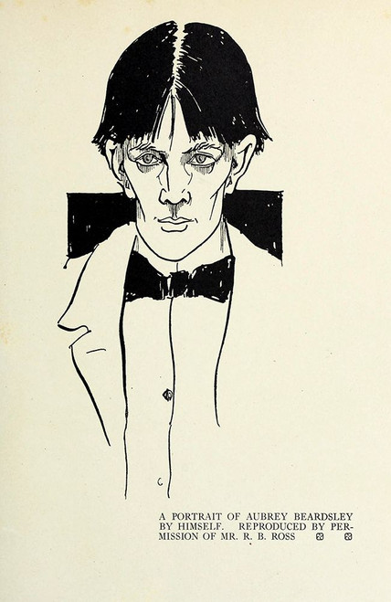 Self-portrait 1918 Poster Print - Aubrey Beardsley # VARPDX67579