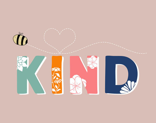 Bee Kind Poster Print - Daniela Santiago # VARPDX45008