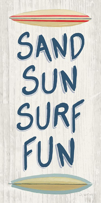 Beach Time V Fun Poster Print - James Wiens # VARPDX75515