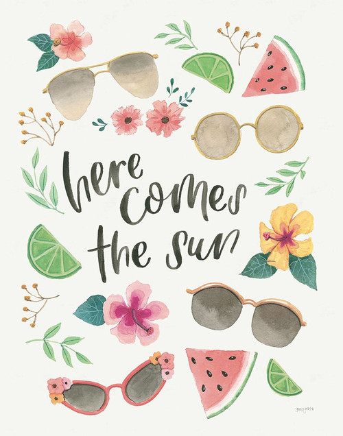 Lifes a Beach III Poster Print - Jenaya Jackson # VARPDX77472