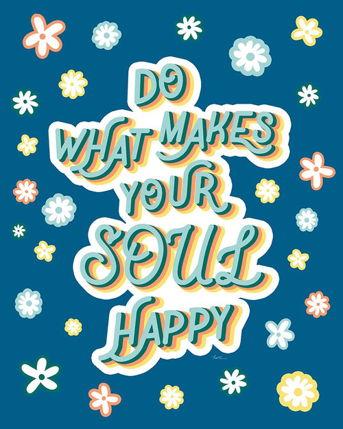 Soul Happy Poster Print - Natalie Carpentieri # VARPDX44785
