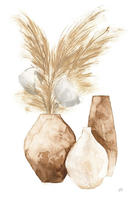 Vase Gray Pods Poster Print - Chris Paschke # VARPDX75454