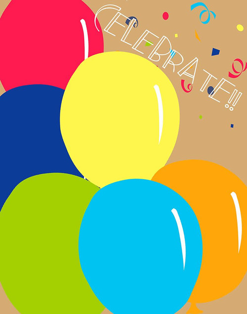 Celebrate Poster Print - CAD Designs # VARPDX47729