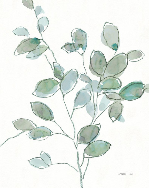 Transparent Branch Eucalyptus Poster Print - Danhui Nai # VARPDX79239