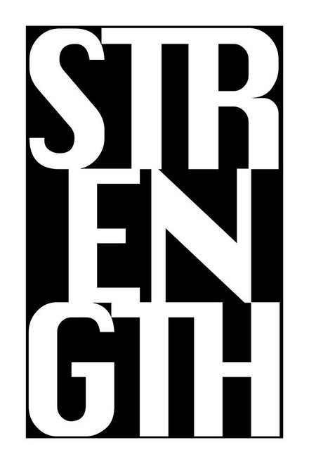 Strength Poster Print - CAD Designs # VARPDX44484