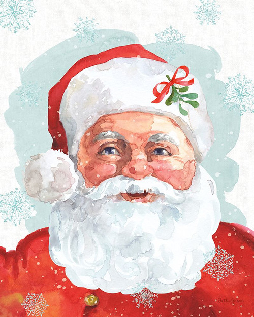 Noth Pole Santa Poster Print - Beth Grove # VARPDX75417