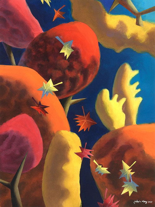 Fantasia of Autumn Poster Print - John Wang # VARPDX82128