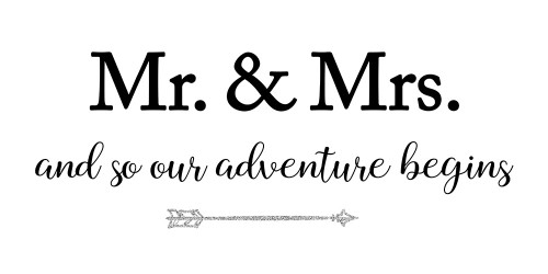 Mr. and Mrs. Poster Print - CAD Designs # VARPDX44410