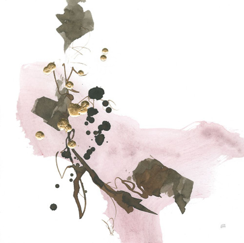 Gold Dots IV Pink Poster Print - Chris Paschke # VARPDX78286