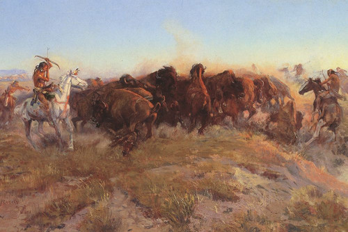 The Surround Poster Print - Charles Marion Russell # VARPDX66341