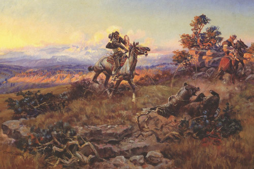 The Stranglers Poster Print - Charles Marion Russell # VARPDX66340