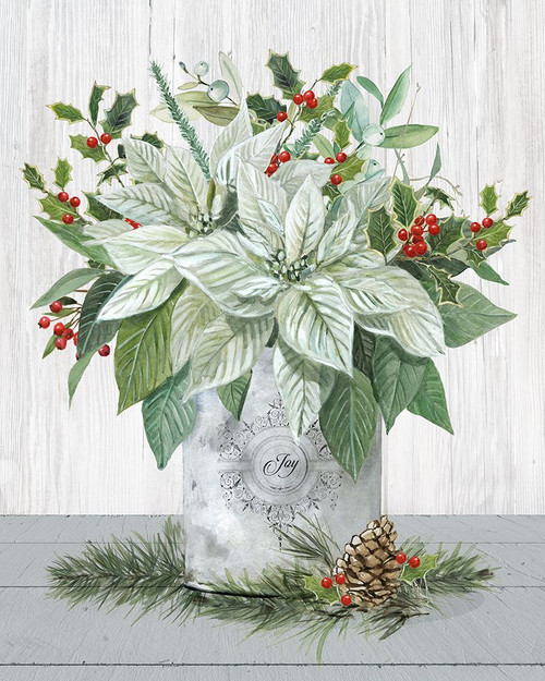 Farmhouse Christmas Joy Poster Print - Carol Robinson # VARPDX44338 Farmhouse Christmas Joy Poster Print - Carol Robinson # VARPDX44338