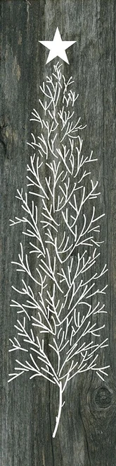 White Wood Tree III Poster Print - Carol Robinson # VARPDX44333
