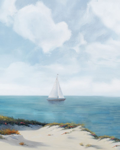 Shoreline Sailing II Poster Print - Vivien Rhyan # VARPDX6498DA