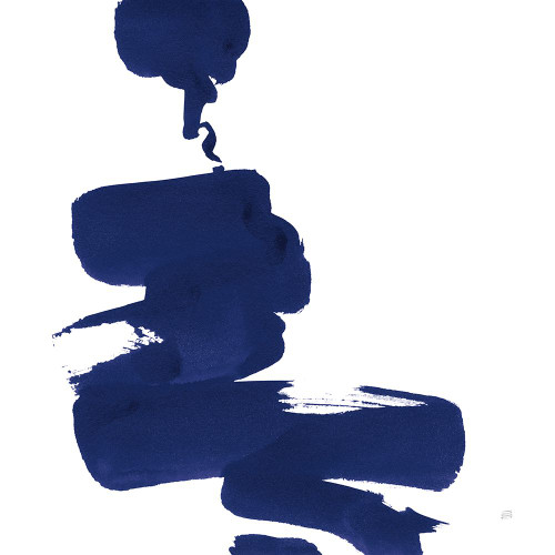 Swash IV Indigo Poster Print - Chris Paschke # VARPDX68775