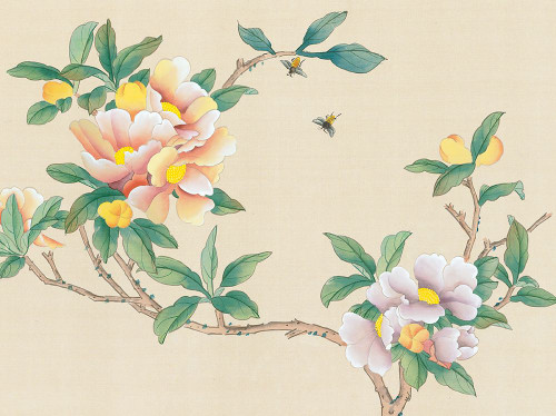 Oriental Bees III Poster Print - Unknown # VARPDX14454