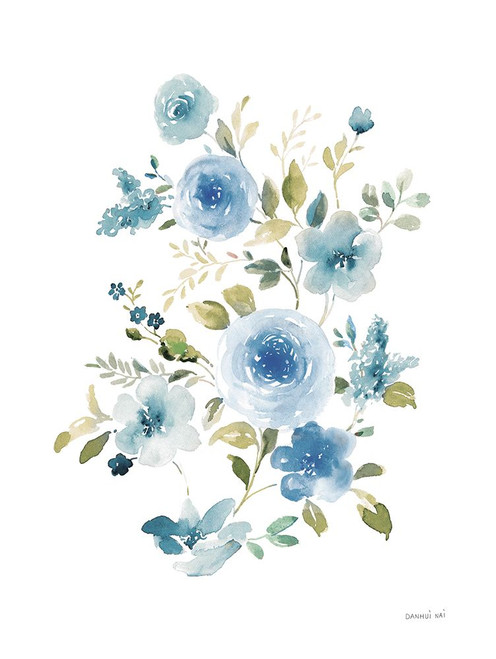 Floral Serenade II Poster Print - Danhui Nai # VARPDX68649