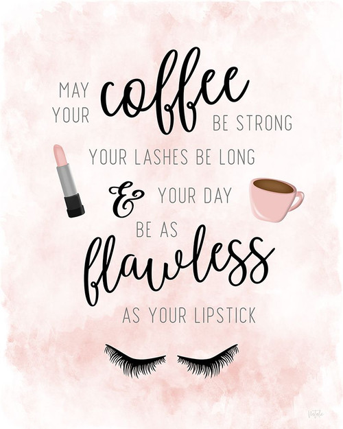 May Your Coffee be Strong Poster Print - Natalie Carpentieri # VARPDX47214