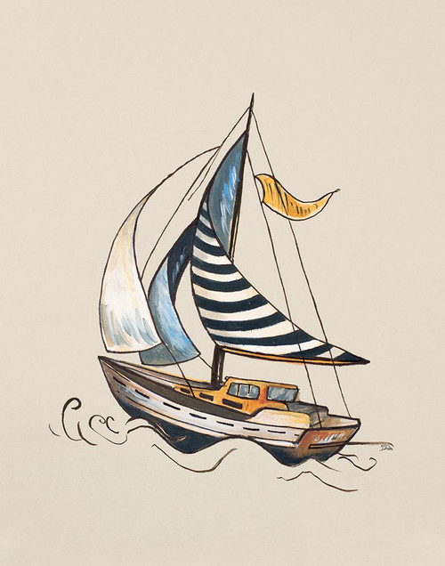 The Little Sail I Poster Print - Patricia Pinto # VARPDX17659B