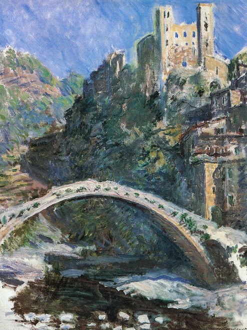 Seine at Port-Villez 1883 Poster Print - Claude Monet # VARPDX67094