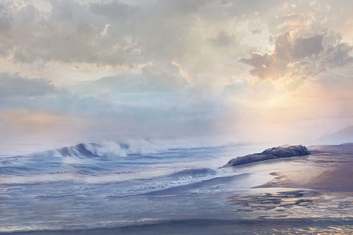Soft Dusk Poster Print - Mike Calascibetta # VARPDX43504