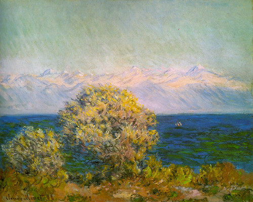 Cap DAntibes-Mistral 1888 Poster Print - Claude Monet # VARPDX66984