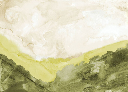 Washed Green Landscape Poster Print - B. Danelle # VARPDX13631SG