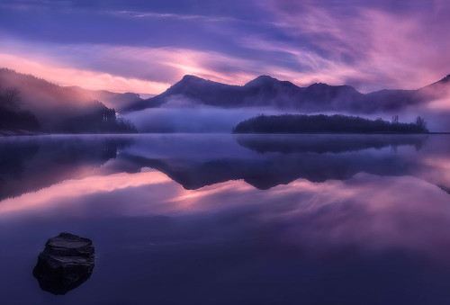 Dawn In Urkulu Poster Print - Fran Osuna # VARPDX1265717