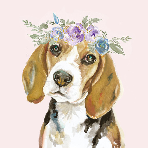 Flower Crown Pet I Poster Print - Patricia Pinto # VARPDX14268GB